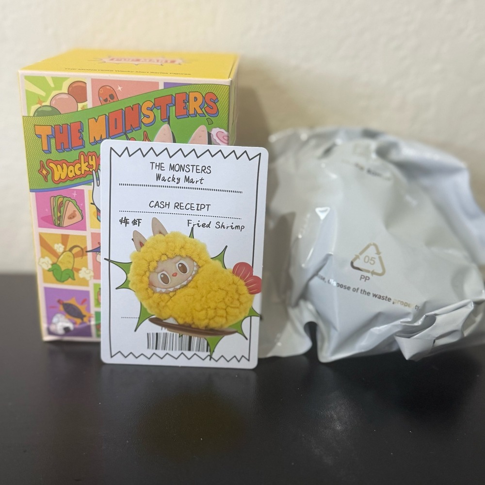 POP MART The Monsters Wacky Mart -‎ FRIED SHRIMP